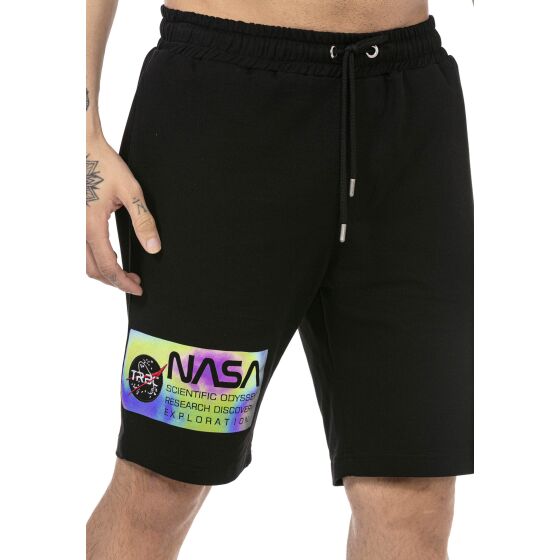 Red Bridge Herren Shorts Kurze Hose Rainbow Foil Nasa