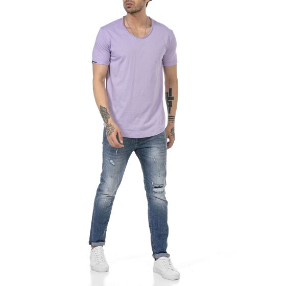Red Bridge Mens T-Shirt Violet XXL