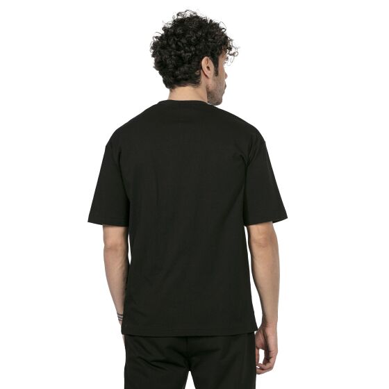 Red Bridge Mens T-Shirt Nasa Rainbow Foil Black S