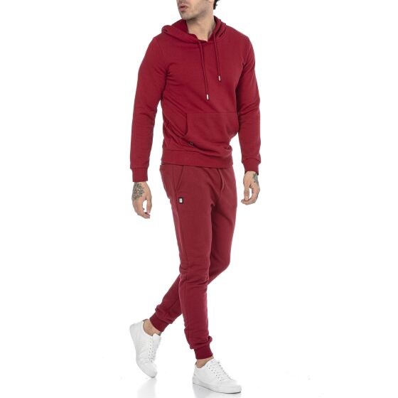 Red Bridge Herren Jogginganzug Set Hoodie Hose Premium Basic