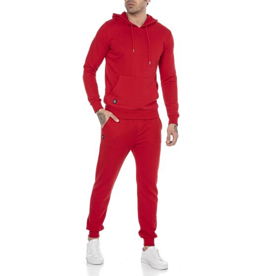 Red Bridge Herren Jogginganzug Set Hoodie Hose Premium Basic