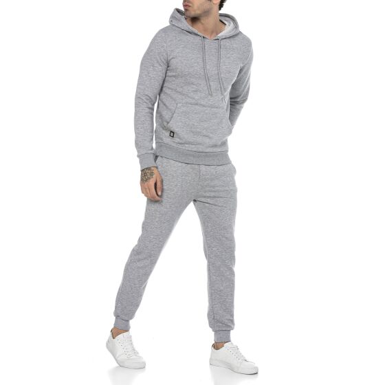 Red Bridge Mens Jogging Suit Sweat Suit Set Hoodie Pants Premium Basic