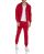 Red Bridge Mens Jogging Suit Sweat Suit Set Sweat Jacket Pants Premium Basic