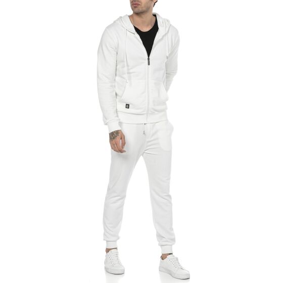 Red Bridge Mens Jogging Suit Sweat Suit Set Sweat Jacket Pants Premium Basic