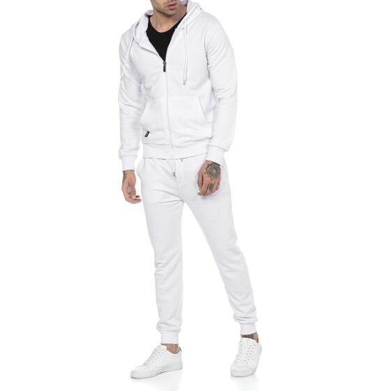 Red Bridge Mens Jogging Suit Sweat Suit Set Sweat Jacket Pants Premium Basic