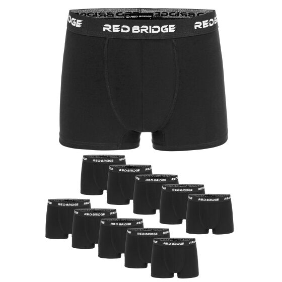 Red Bridge Herren Boxershorts 10er Packung