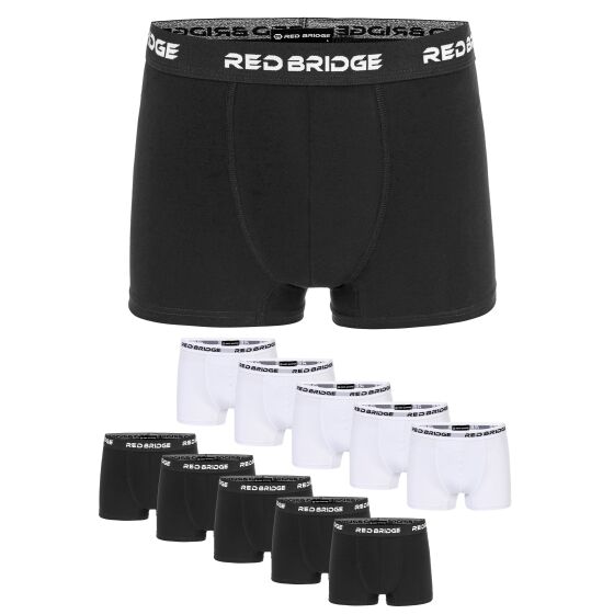 Red Bridge Herren Boxershorts 10er Packung