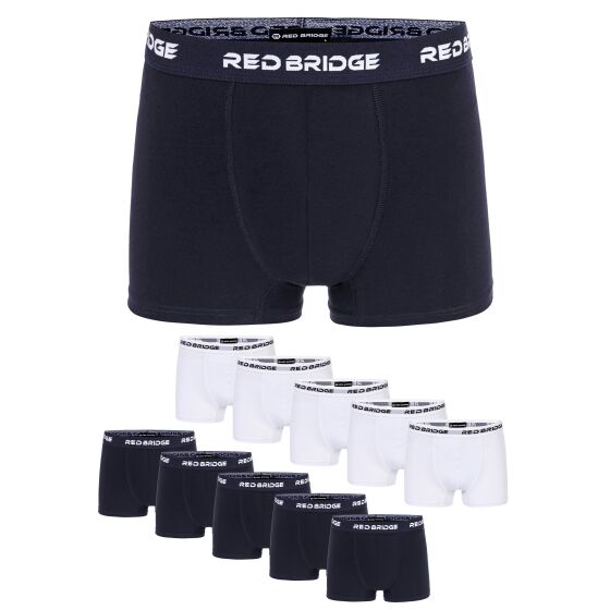 Red Bridge Herren Boxershorts 10er Packung