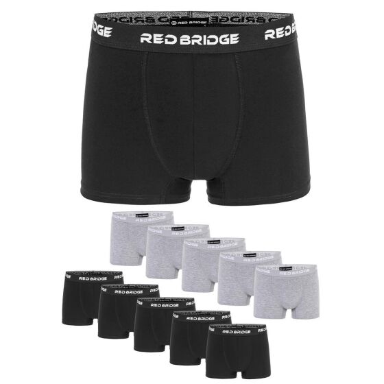 Red Bridge Herren Boxershorts 6er Packung