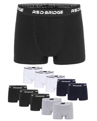 Red Bridge Mens boxer shorts 6 pack