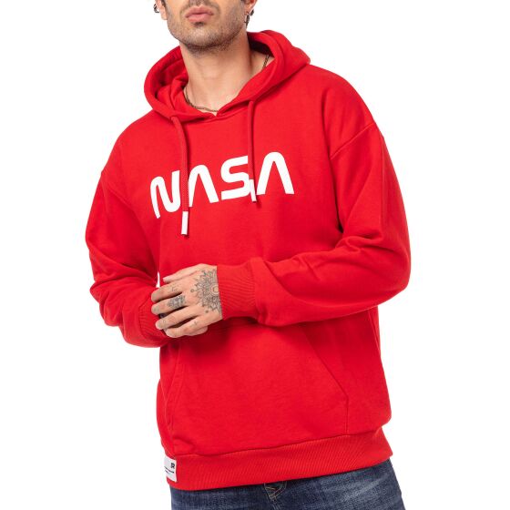 Red Bridge Mens Hooded Pullover Hoodie Nasa