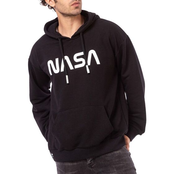 Red Bridge Mens Hooded Pullover Hoodie Nasa