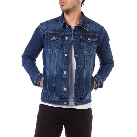 Red Bridge Mens denim jacket Transition jacket RBC Basic