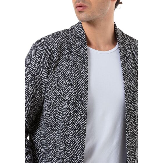 Red Bridge Mens Cardigan Jacket Sweat Jacket