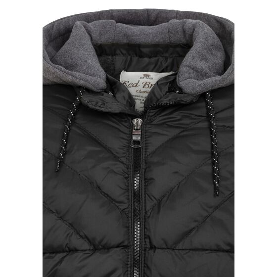 Red Bridge Mens Jacket Quilted jacket with hood