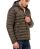 Red Bridge Mens Jacket Quilted jacket with hood