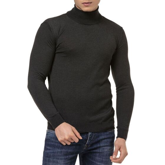 Red Bridge Mens knit sweater turtleneck sweater fine knit