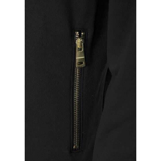 Red Bridge Herren Sweatjacke Kapuzenpullover Reißverschluss R-Logo Premium Schwarz 3XL