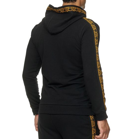 Red Bridge Herren Sweatjacke Kapuzenpullover Reißverschluss R-Logo Premium Schwarz 3XL
