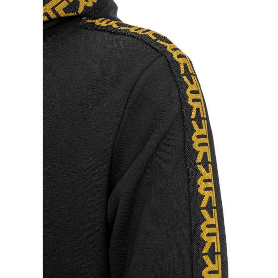 Red Bridge Mens sweat jacket hoodie zipper R-Logo Premium Black 3XL