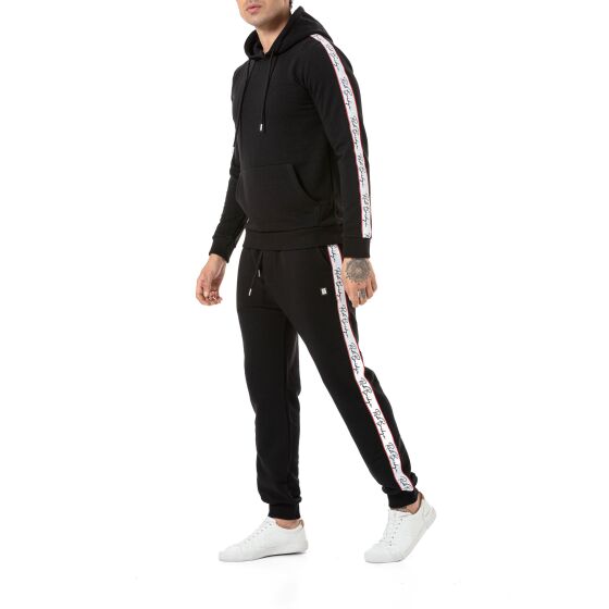 Red Bridge Mens jogging suit sweat suit set sweat jacket trousers