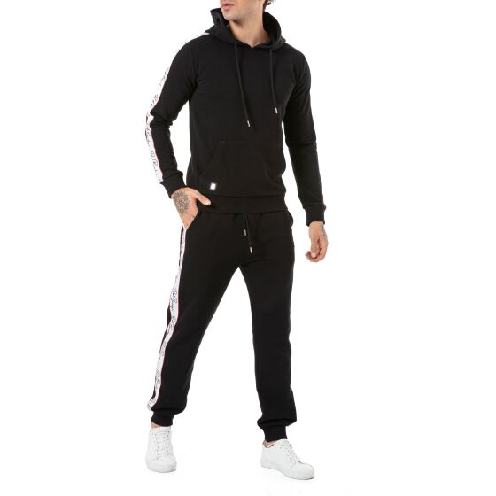 Red Bridge Mens jogging suit sweat suit set sweat jacket trousers