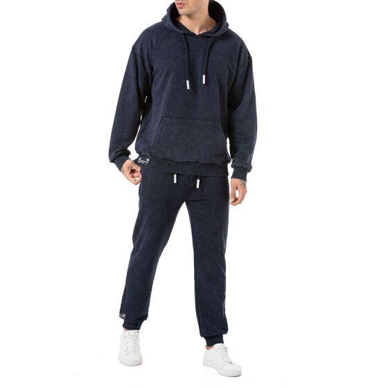 Red Bridge Mens Jogging Suit Sweat Suit Set Hoodie and Pants