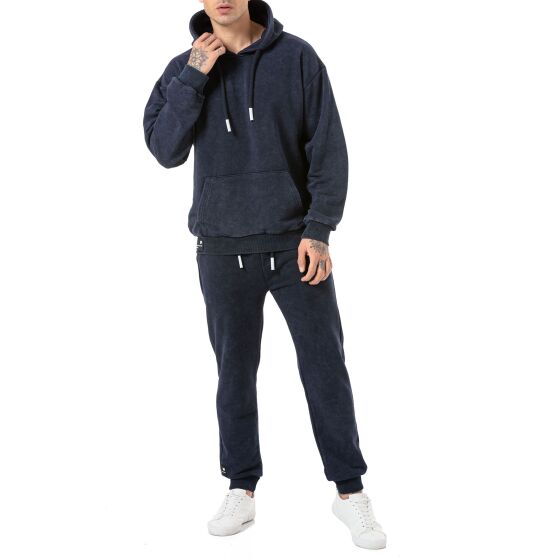 Red Bridge Herren Jogginganzug Sweat Suit Set Kapuzenpullover und Hose