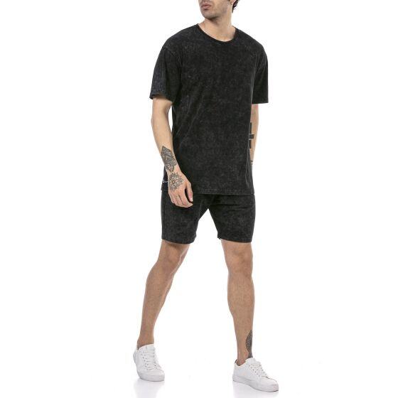 Red Bridge Herren Set T-Shirt und Kurze Hose Clouds