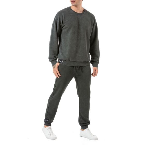 Red Bridge Mens Jogging Suit Sweat Suit Set Sweater Pants