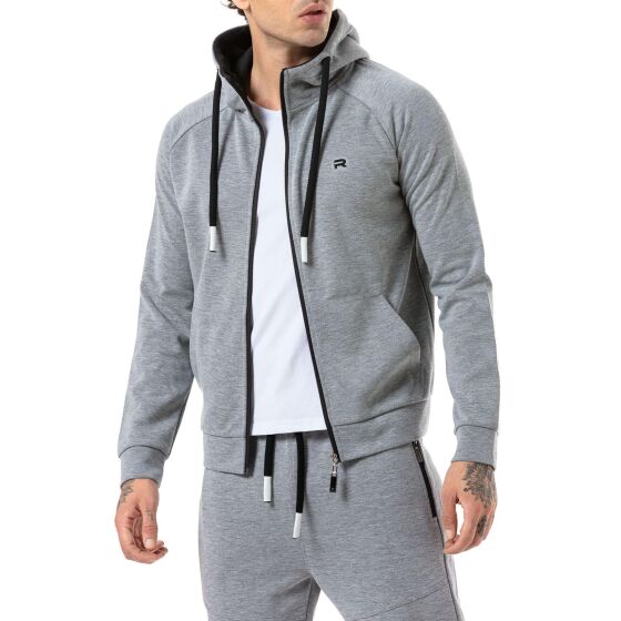 Red Bridge Mens Tracksuit Sweat Jacket and Pants Set