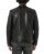 Red Bridge Mens Leather Jacket Genuine Leather Biker Jacket Black S