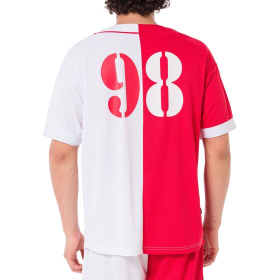 Red Bridge Mens T-Shirt Baseball Jersey