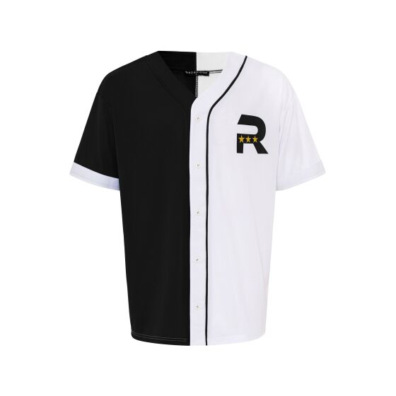 Red Bridge Herren T-Shirt Baseball Trikot Schwarz-Weiß S