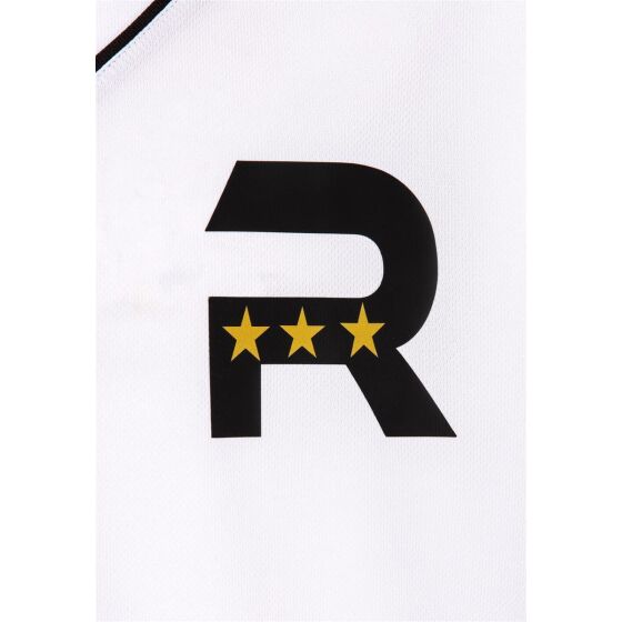 Red Bridge Mens T-Shirt Baseball Jersey Black-White S