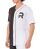 Red Bridge Mens T-Shirt Baseball Jersey Black-White S