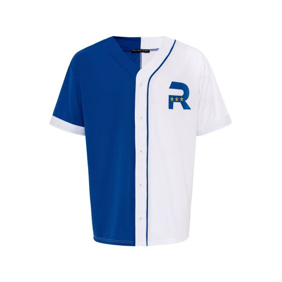 Red Bridge Herren T-Shirt Baseball Trikot Saxeblau-Weiß XXL