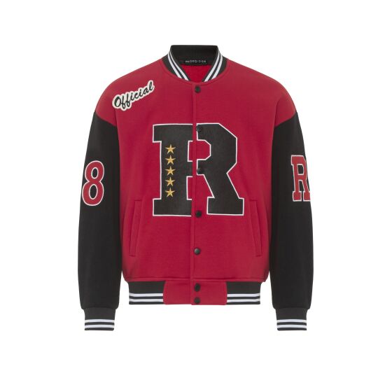 Red Bridge Herren Sweatjacke Collegejacke RotSchwarz S