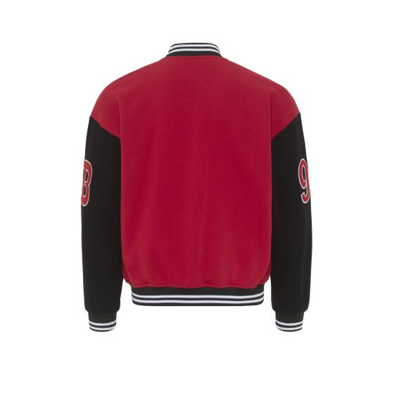 Red Bridge Herren Sweatjacke Collegejacke RotSchwarz S