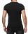 Redbridge Mens t-shirt stretch motif shirt round neck slim-fit black