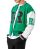 Red Bridge Herren Sweatjacke Collegejacke GrünEcru XL