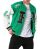 Red Bridge Herren Sweatjacke Collegejacke GrünEcru XL