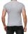 Redbridge Mens T-Shirt Stretch Motif Shirt Round Neck Slim-Fit Gray S