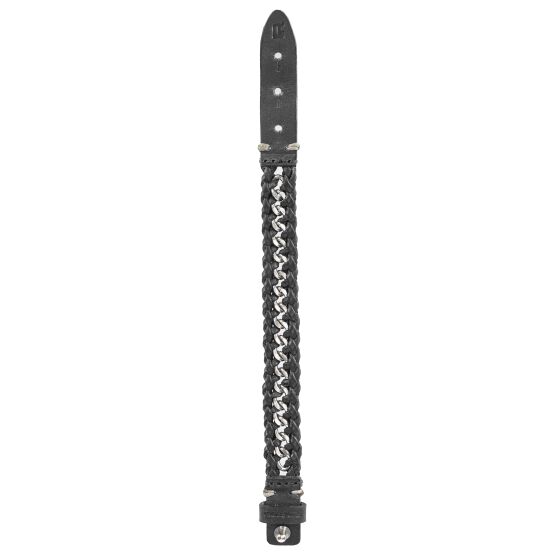 Red Bridge Armband Kunstleder Schwarz