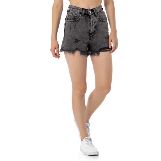 Red Bridge Damen Jeans Shorts kurze Hose Frayed Hot Pants