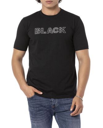 Red Bridge Herren T-Shirt BLACK Big 3D Print