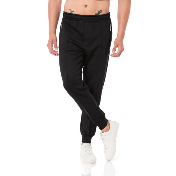 Red Bridge Herren Jogginganzug Set Jacke und Hose Schwarz S
