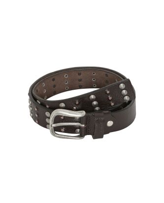Redbridge Mens genuine leather belt with studs Studded belt