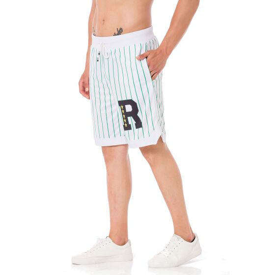 Red Bridge Herren Shorts kurze Hose gestreift