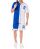 Red Bridge Mens Baseball Jersey and Pants Set